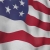 United States USA Waving Flag Close-Up