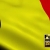 Belgium Waving Flag Close-Up
