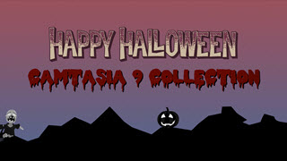 Halloween Special Camtasia 9 Template Collection