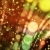 Golden Particles and Rotating Shape Abstract Video Background 1488