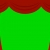 Animated Cartoon Style Red Curtain Green Screen