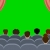 Animated Cinema Audience In Green Screen