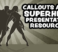 Callouts SuperHero Presentation Resources