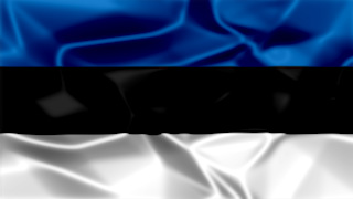 Estonia Silky Flag Graphic Background