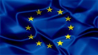 EU Silky Flag Graphic Background