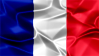 France Silky Flag Graphic Background