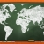 Chalkboard World Map Graphic Background