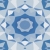 Ice Blue Poly Star Kaleidoscope Loopable Video Background