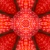 Strawberries Flower Kaleidoscope Loopable Video Background