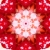 Strawberries White Chocolad Star Kaleidoscope Loopable Video Background