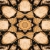 Wood Star Kaleidoscope Loopable Video Background