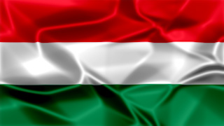 Hungary Silky Flag Graphic Background