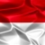Indonesia Silky Flag Graphic Background