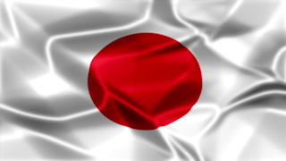 Japan Silky Flag Graphic Background