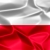 Poland Silky Flag Graphic Background