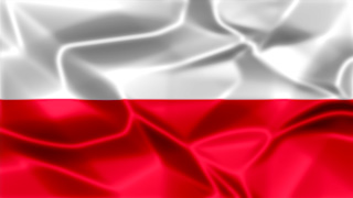 Poland Silky Flag Graphic Background