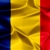 Romania Silky Flag Graphic Background