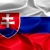 Slovakia Silky Flag Graphic Background