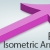 Isometric Arrows Pink