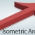 Isometric Arrows Red