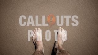 Feet on Beach Text Space