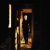 Masked Man Walks Through Corridor Towards Viewer