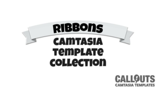 Camtasia Template Collection: Ribbons