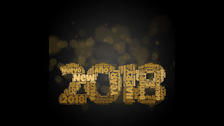 2018 New Year Themed Background 06