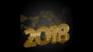 2018 New Year Themed Background 09