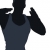 Animated Silhouette Male Dancer Medium-Close Shot