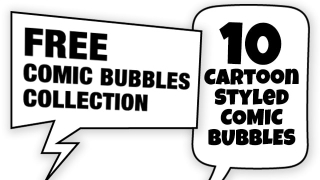 Free Comics-Styled Speech Bubbles