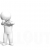 Disagreeing Animated 3D Guy on White Background Full Shot