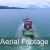 Aerial Footage of Ferry Moving Away