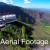 Aerial Footage Passing Mountain Viewpoint