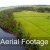 Aerial Footage Zoom Back Over Rice Fields and River