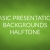 Basic Presentation Backgrounds – Halftone
