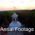 Aerial Footage Orbit Old Church Tower at Sunrise