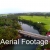 Aerial Footage River and Bridge Zoom Out with Farm Fields