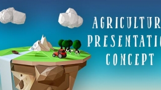 New Agriculture/Farming Concept Backgrounds and 3D Guys Presentation Assets