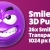 SmileyGuy Purple 3D Smileys Emoticons