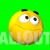 SmileyGuy Looking Up Right – Animated Green Screen Smiley Emoticon