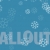 Flat Styled Christmas Video Background 04 Blue Snow Stars Falling