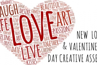 New Love & Valentine’s Day Creative Assets