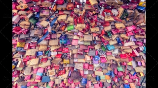 Love Locks on Bridge Centered