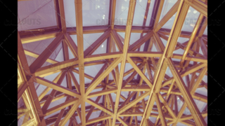 Kyoto Train Station metal construction roof 02