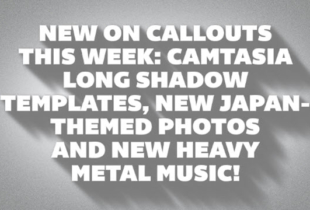 New Camtasia Long Shadows, Heavy Metal Music, Additional Japan-Themed Stock Photos