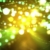 Abstract Blurry Yellow Bokeh Lights on String Swirling Animated Background Video Loopable