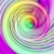 Abstract Multi-Color Circles Moving in Hypnotic Spiral Pattern Animated Background Video Loopable
