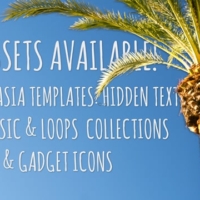 New “Hidden Text” Camtasia Templates, Gadget Icons and Music Loops