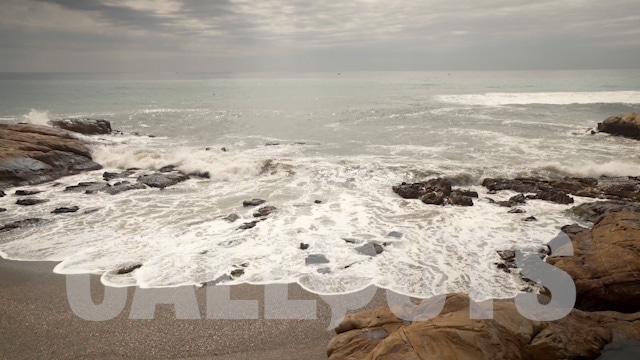 Small Sandy Hidden Beach With Rocks Waves Washing Over The Sandy Beach Sun Is Lighting Up The Foreground Cloudy Skies In Background Callouts Creative Assets - hiddenbeach decal roblox